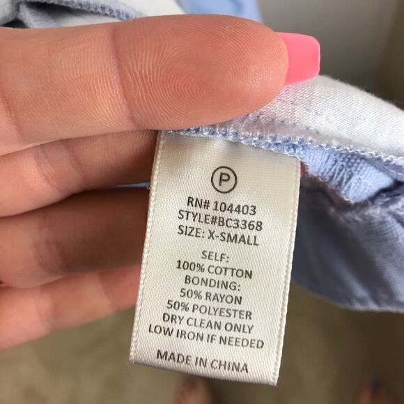 New JOA Cotton Twill Zippered Coat Jacket Oversize - Picture 8 of 8